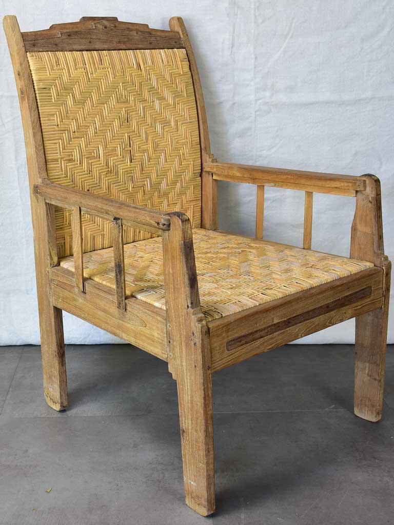 Pair of 1940's Colonial armchairs