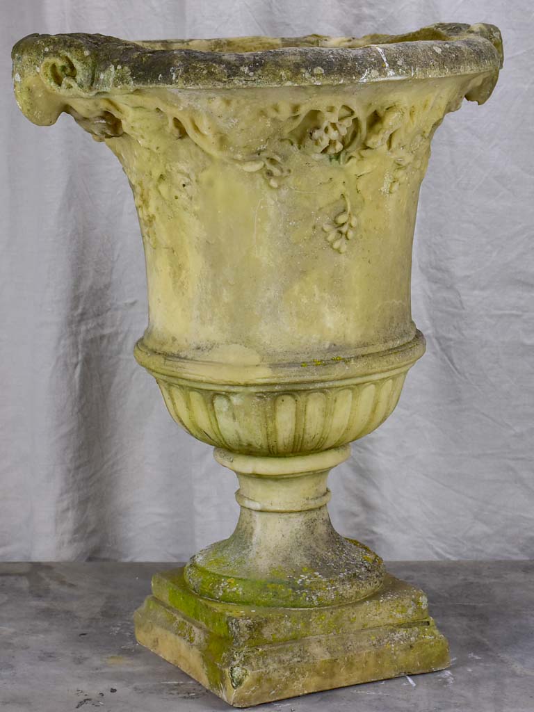 Mid-century Chateau of Versailles resin garden planter