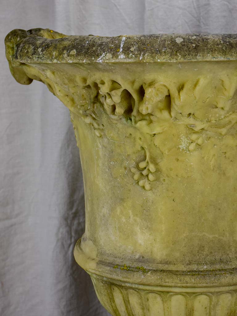 Mid-century Chateau of Versailles resin garden planter