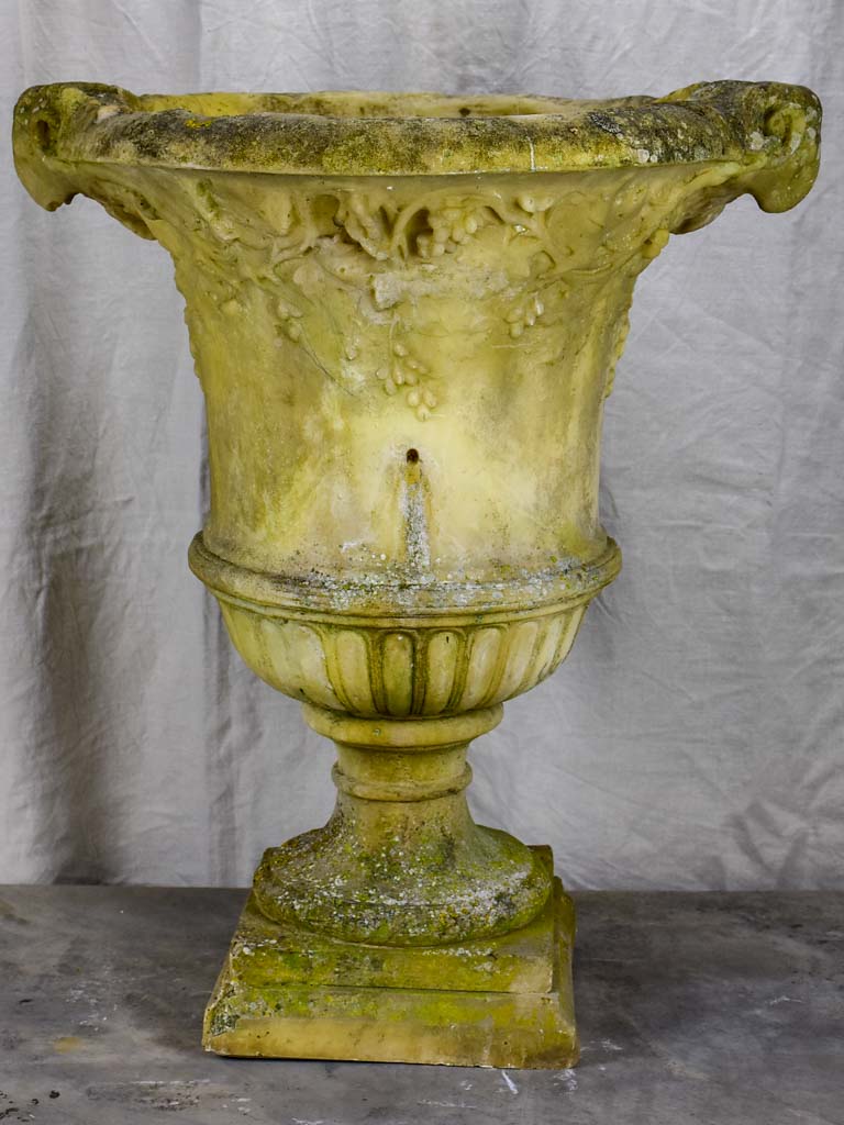 Mid-century Chateau of Versailles resin garden planter