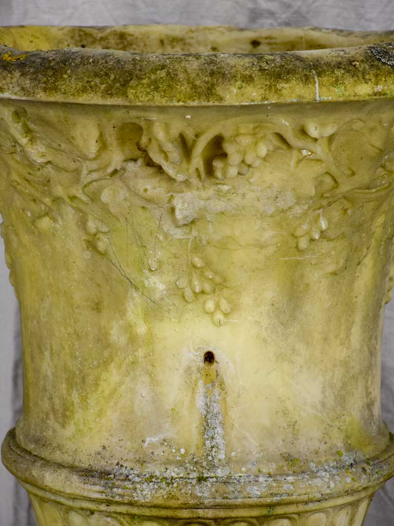 Mid-century Chateau of Versailles resin garden planter