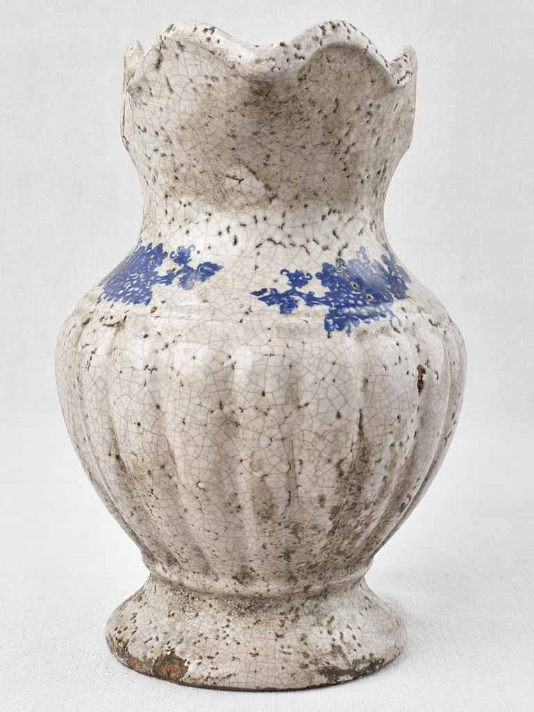 Weathered French bistro wine pitcher