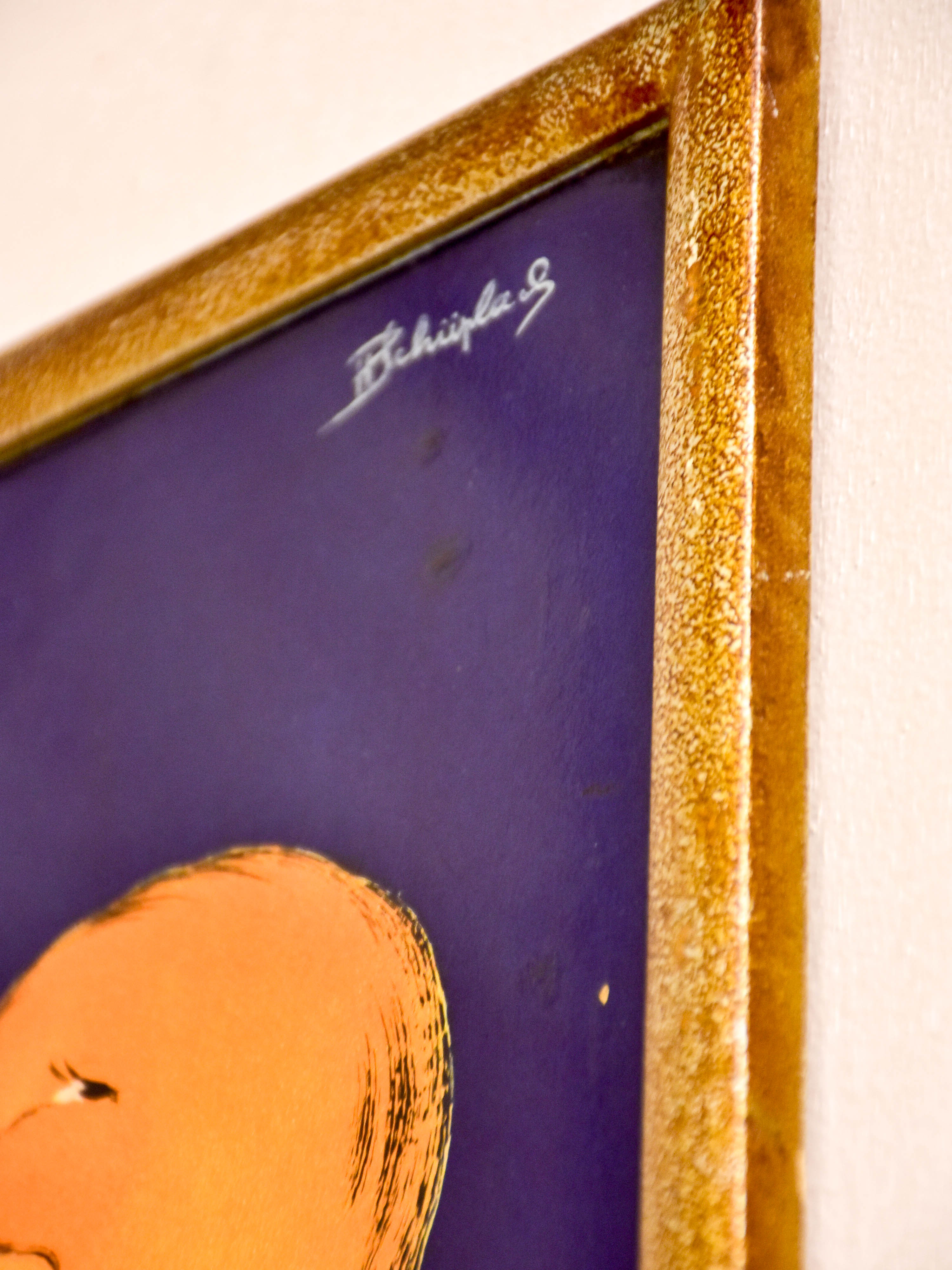 Antique Pernod sign