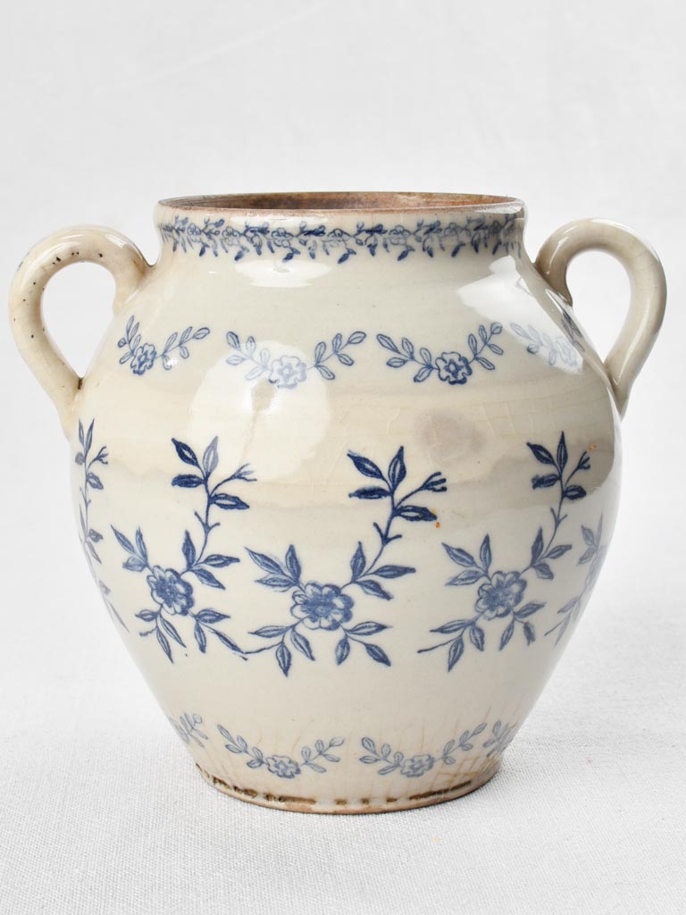 Antique French confit pot - Saint Uze 7½"