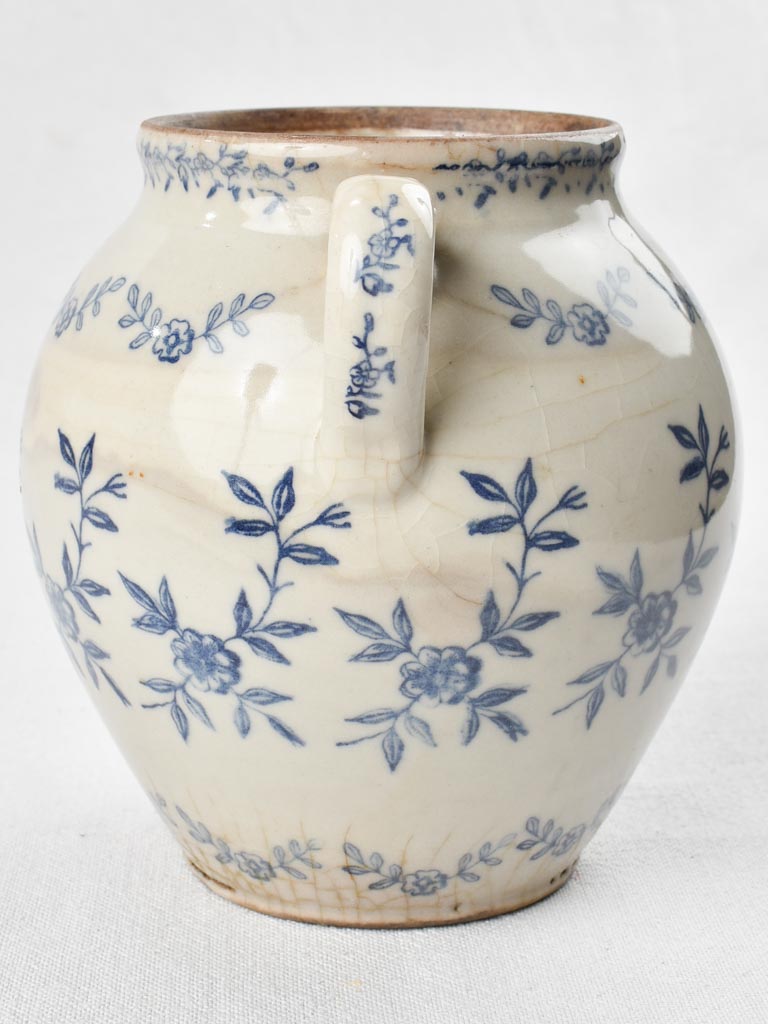 Antique French confit pot - Saint Uze 7½"