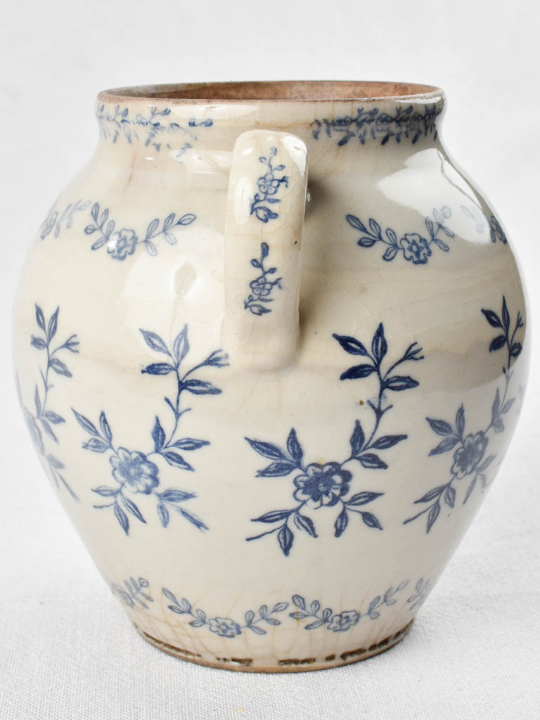 Antique French confit pot - Saint Uze 7½"
