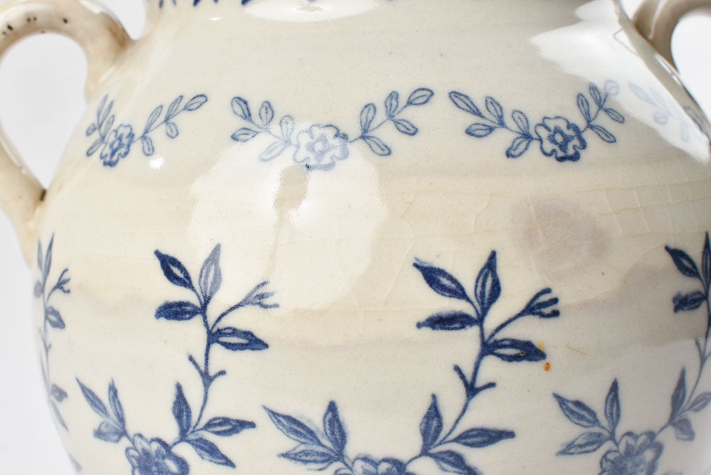 Antique French confit pot - Saint Uze 7½"