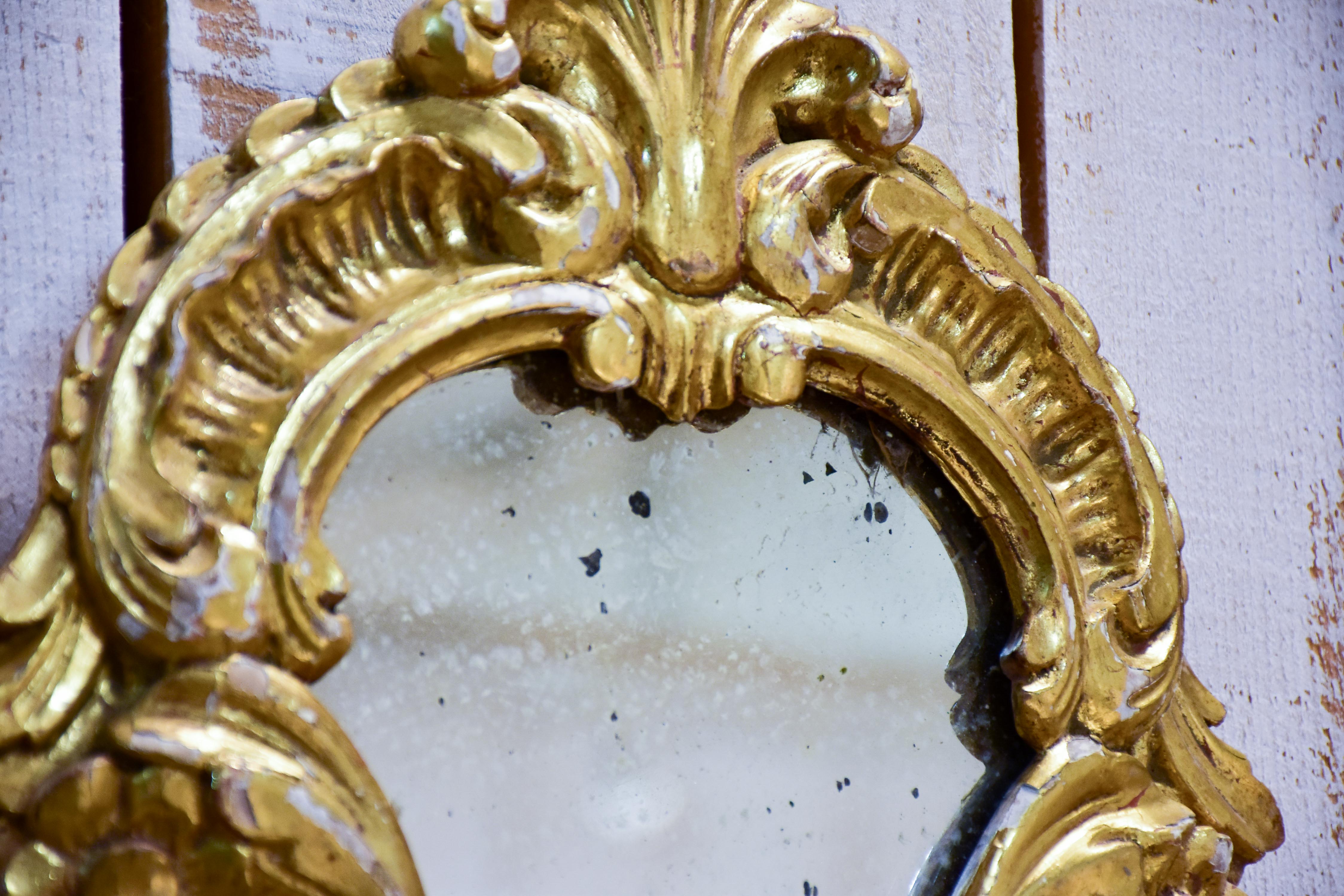 Pair of Louis XV style wall sconces for candles