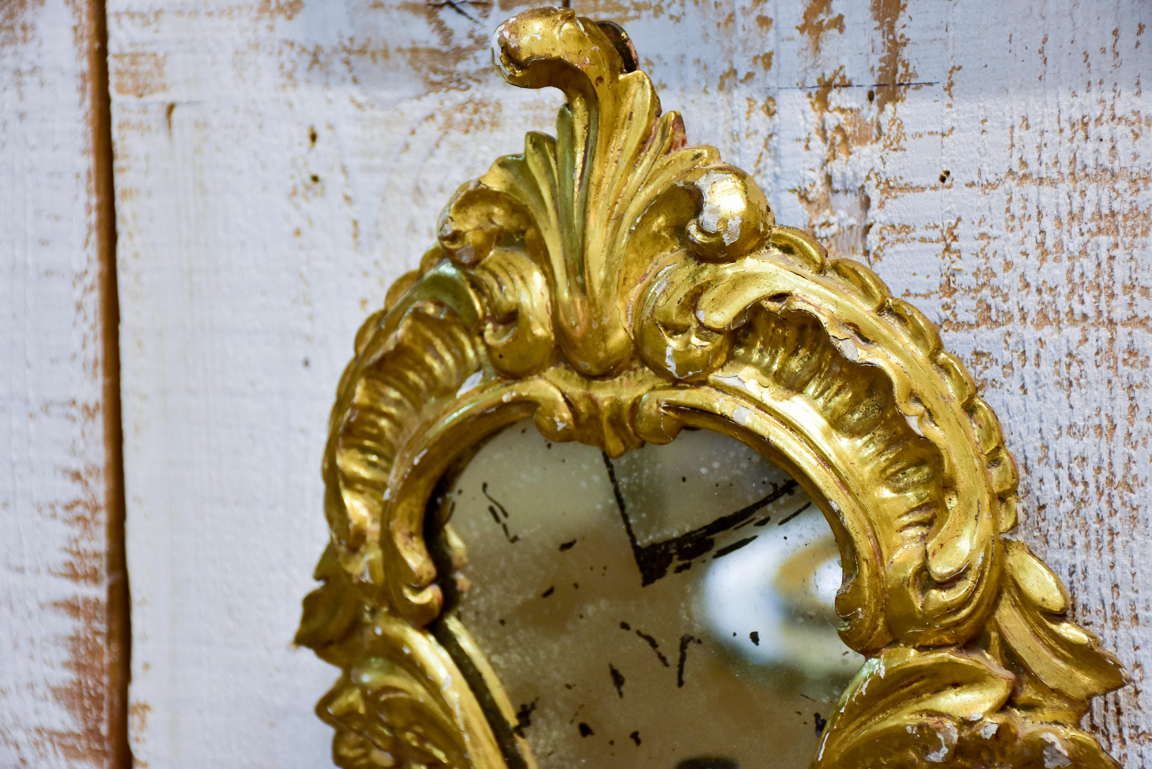 Pair of Louis XV style wall sconces for candles