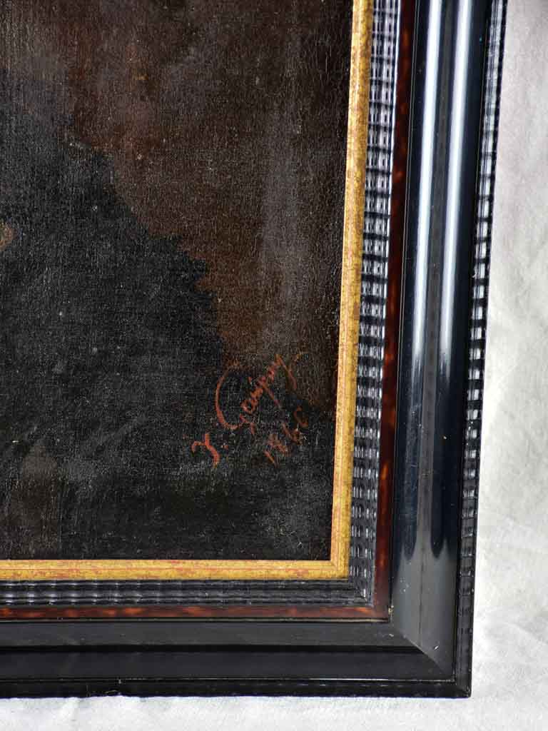 Napoleon III portrait of a lady 28" x 32¼"