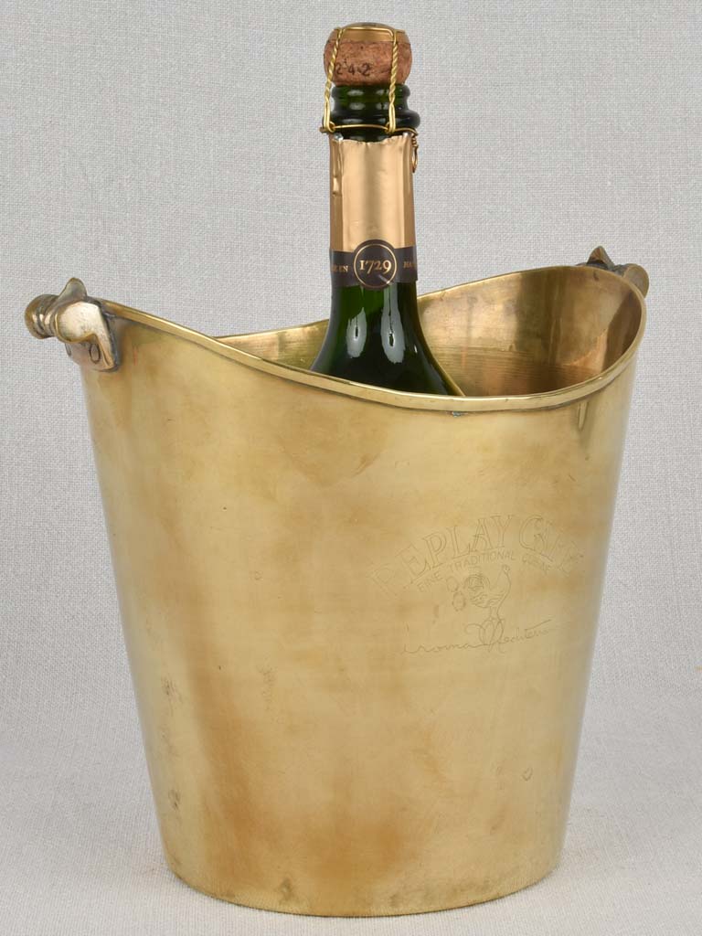 Mid century ice bucket - Replay Café with rooster