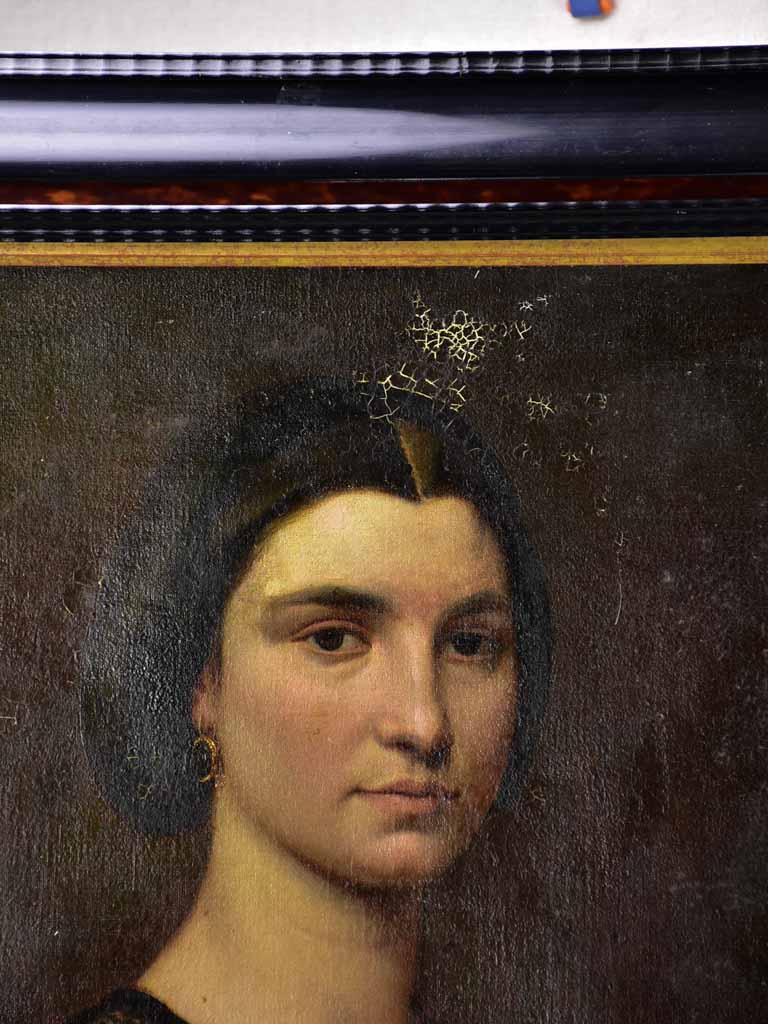 Napoleon III portrait of a lady 28" x 32¼"