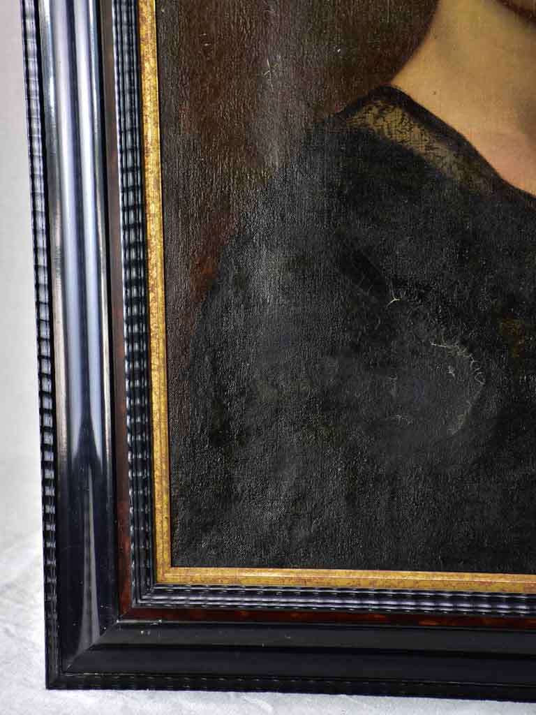Napoleon III portrait of a lady 28" x 32¼"