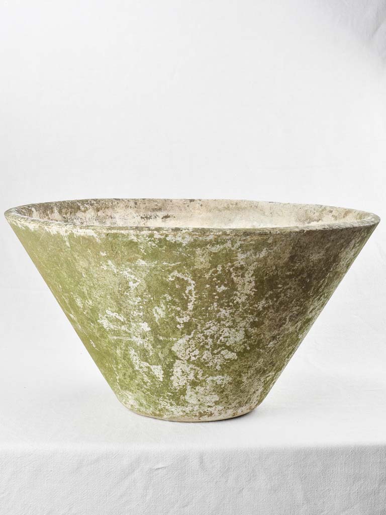 Large conical Willy Guhl planter 28¾"