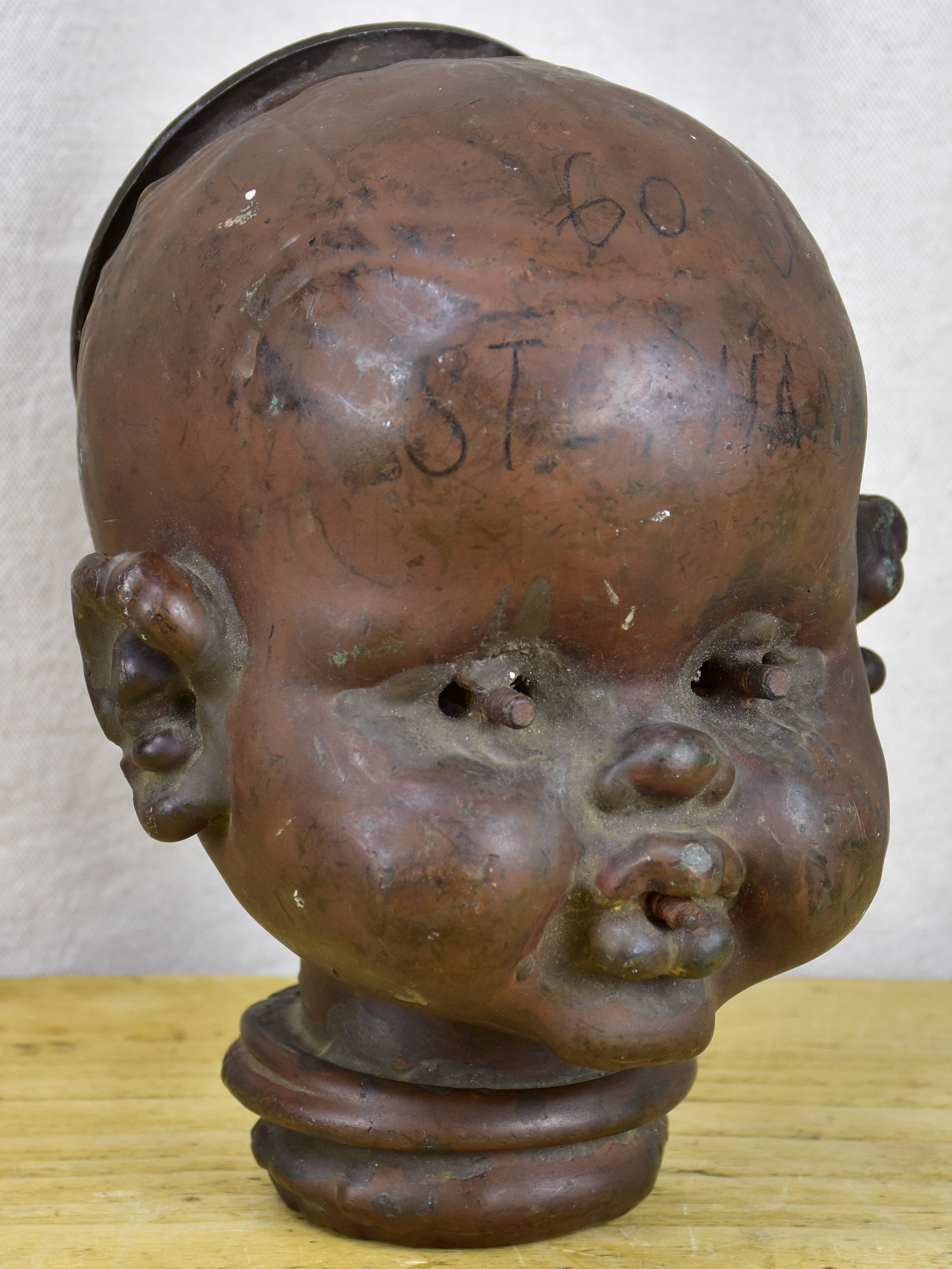 1950's French mould for doll's heads