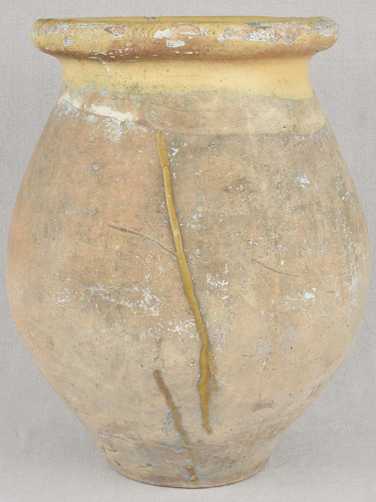Small 19th century Biot olive jar 18"
