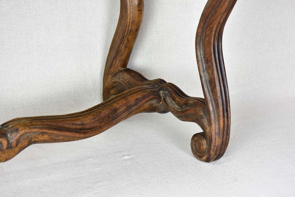 Early twentieth century upholstered bench seat from a theater 51½"