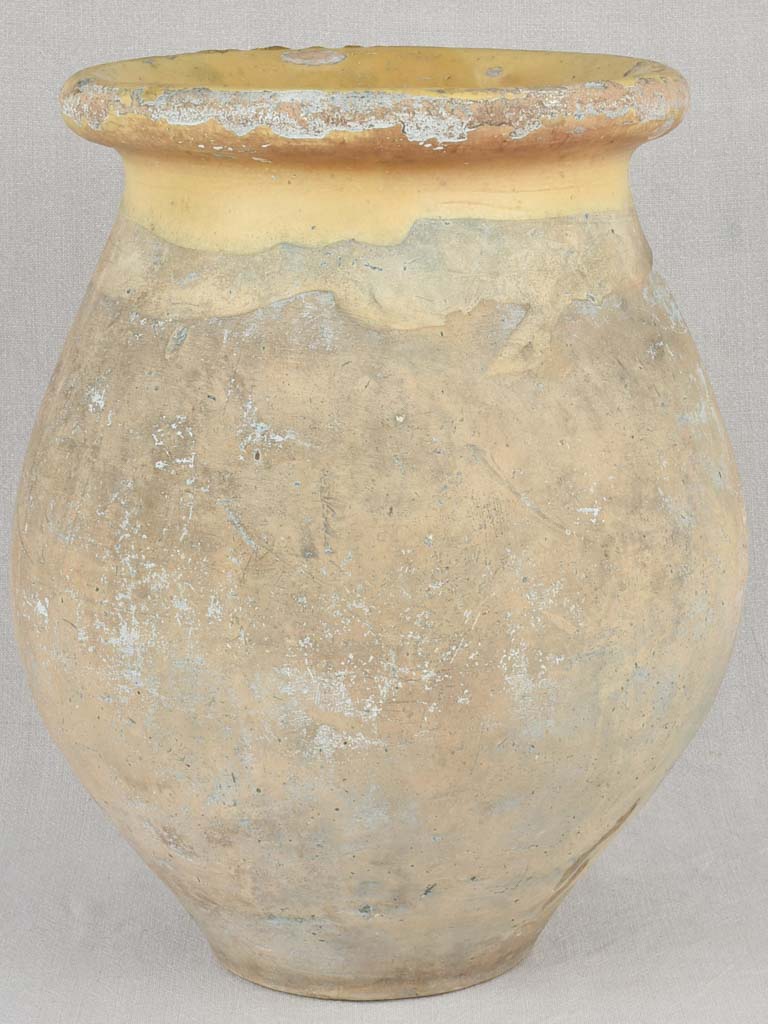 Small 19th century Biot olive jar 18"