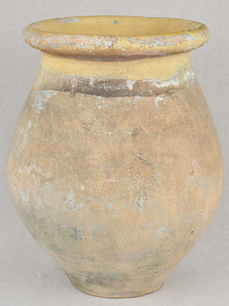 Small 19th century Biot olive jar 18"
