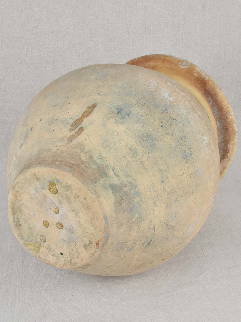 Small 19th century Biot olive jar 18"