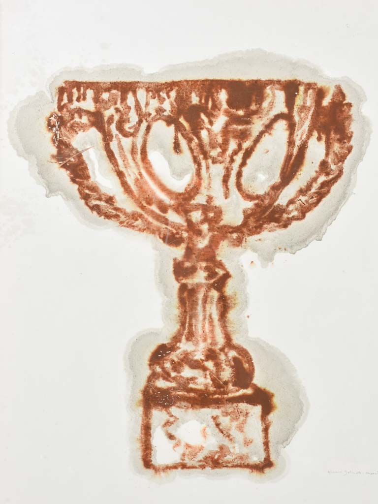 Unique 'coupe' style monotypes art