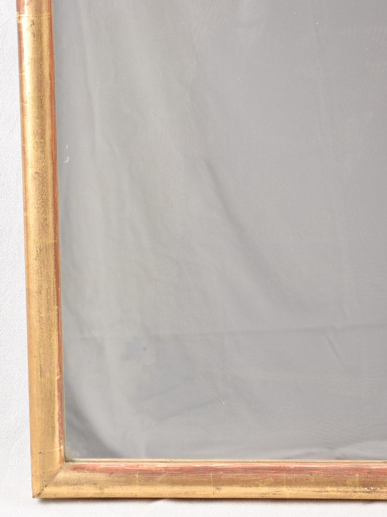 Large Louis XV style gilded mirror 56¼" x 28¾"