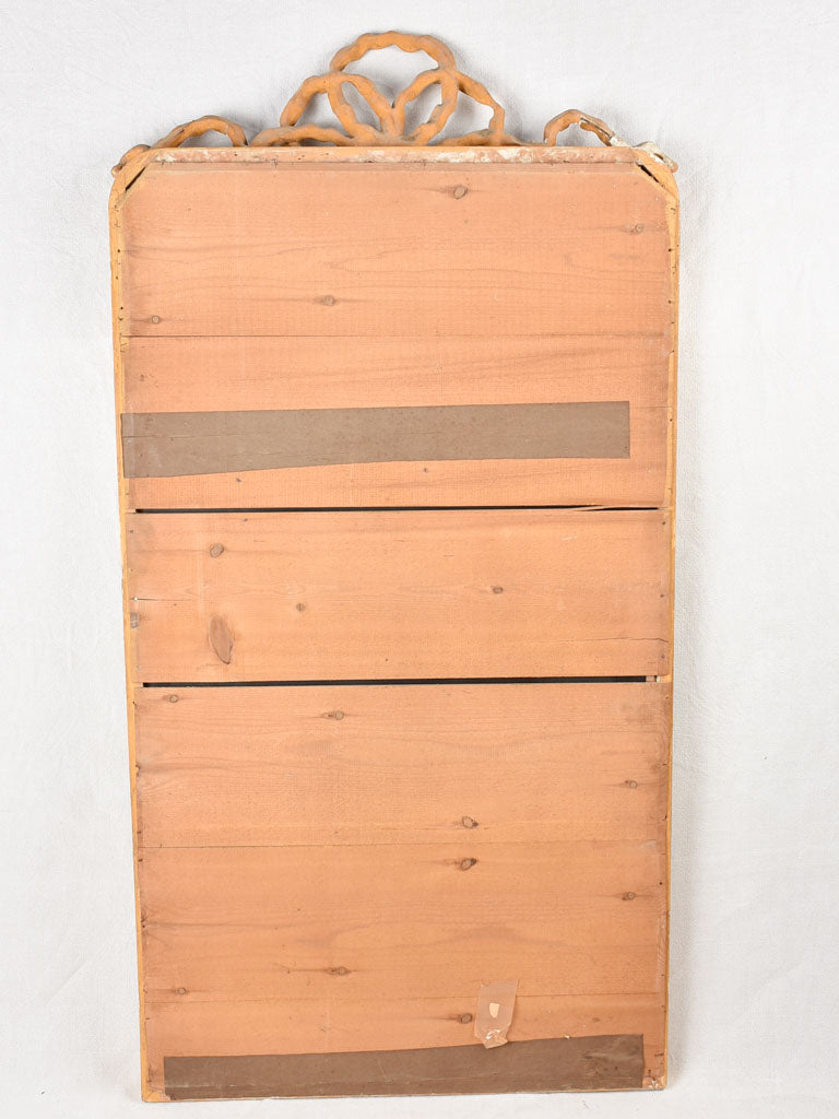 Large Louis XV style gilded mirror 56¼" x 28¾"