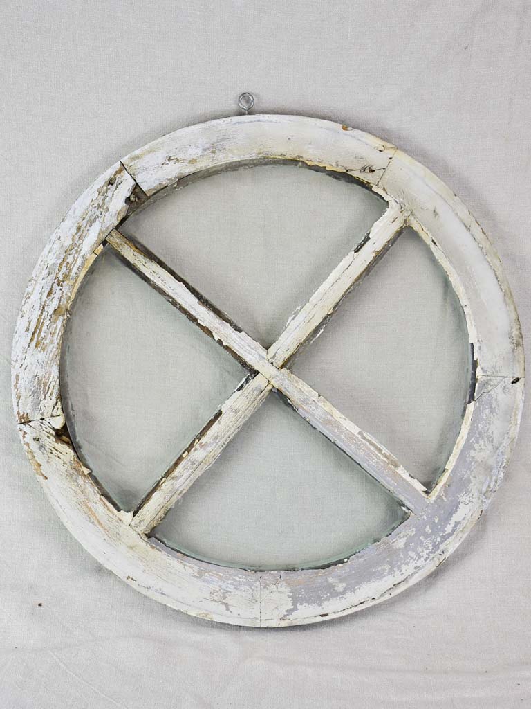 Antique French window - round 21¾"