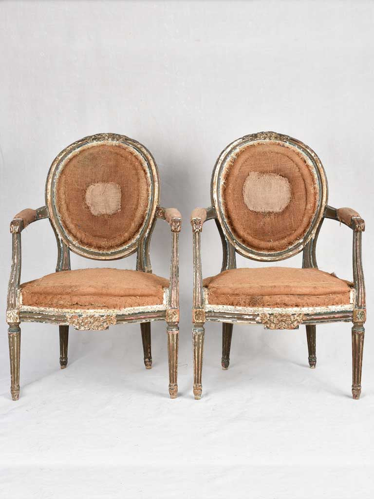Louis XVI sofa w/ 2 armchairs