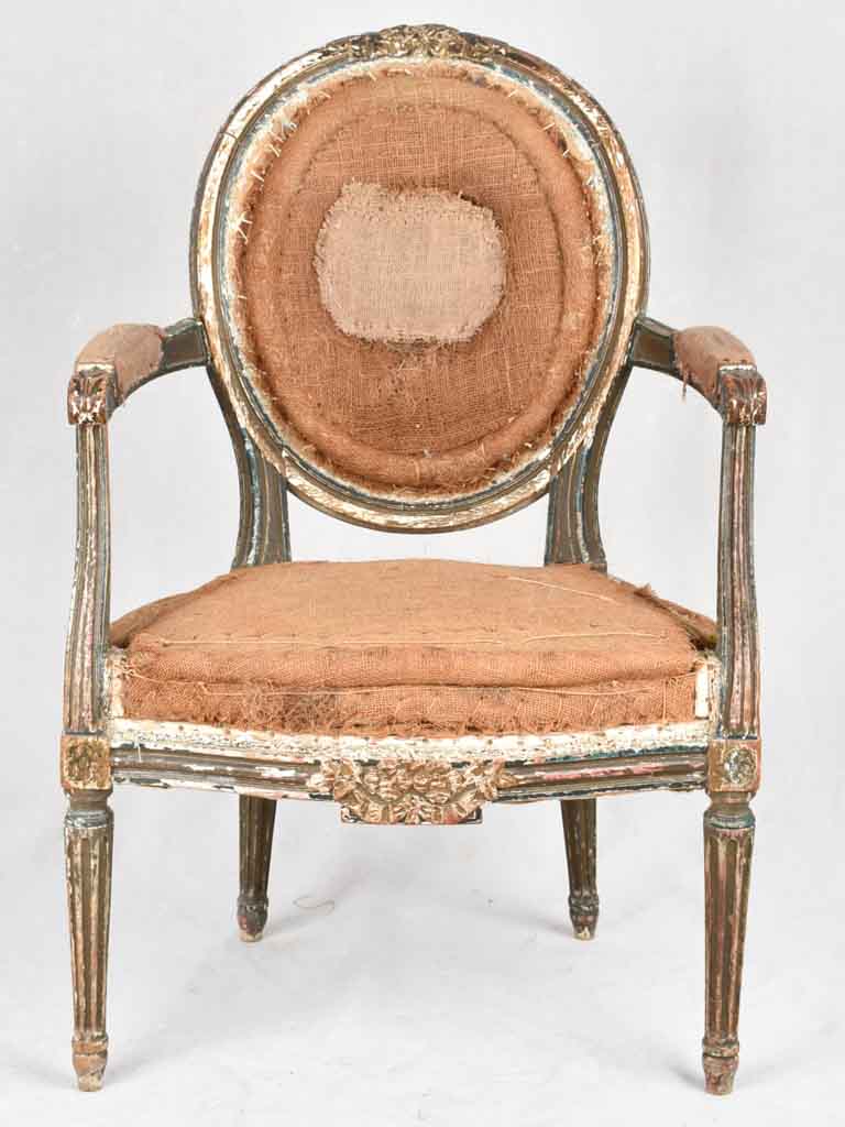 Louis XVI sofa w/ 2 armchairs