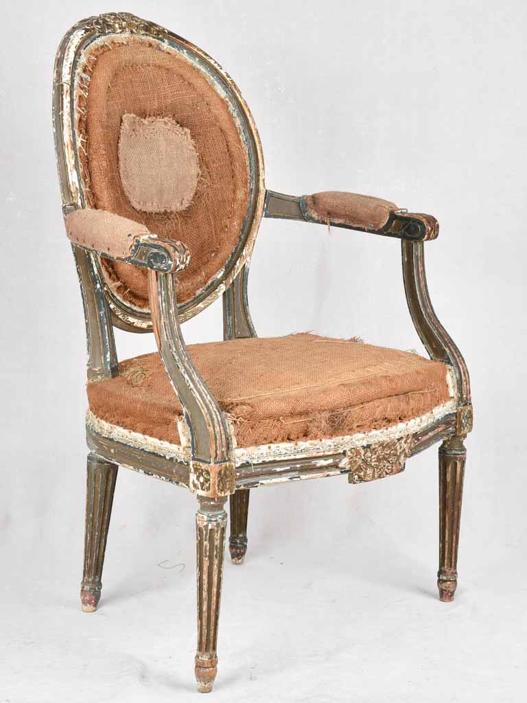 Louis XVI sofa w/ 2 armchairs