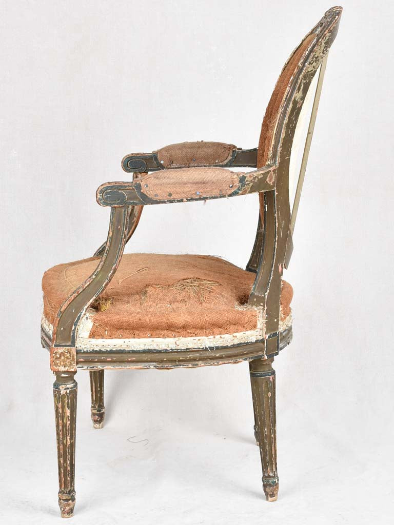 Louis XVI sofa w/ 2 armchairs