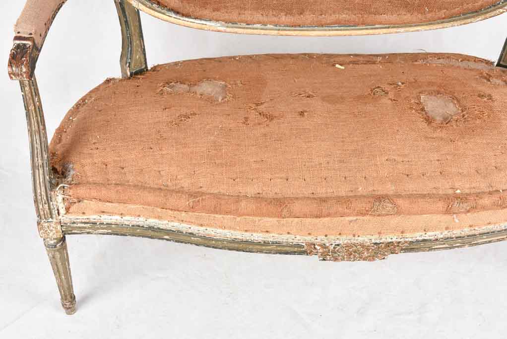 Louis XVI sofa w/ 2 armchairs