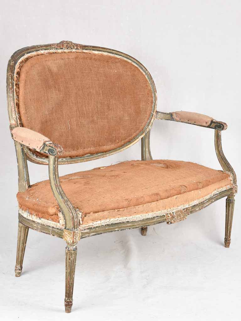 Louis XVI sofa w/ 2 armchairs