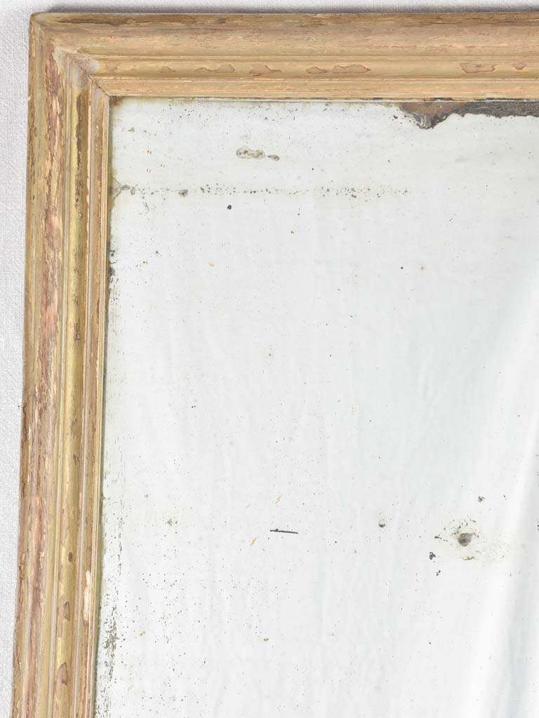 Rustic rectangular mirror - 19th century 63¾" x 36¼"