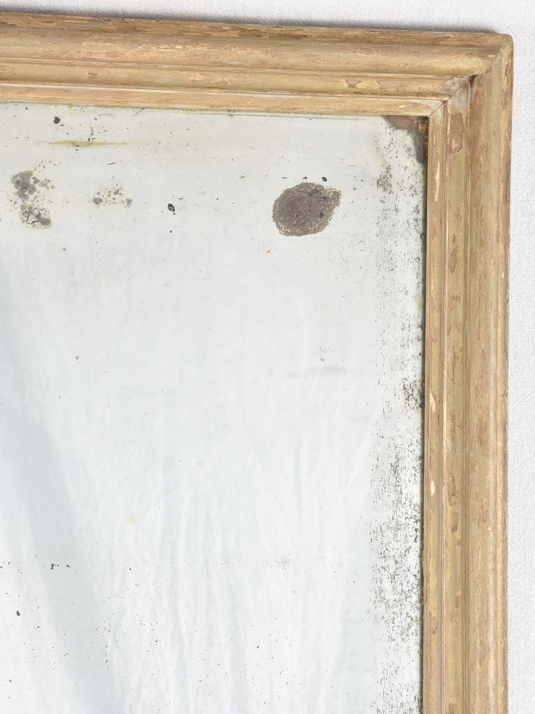 Rustic rectangular mirror - 19th century 63¾" x 36¼"