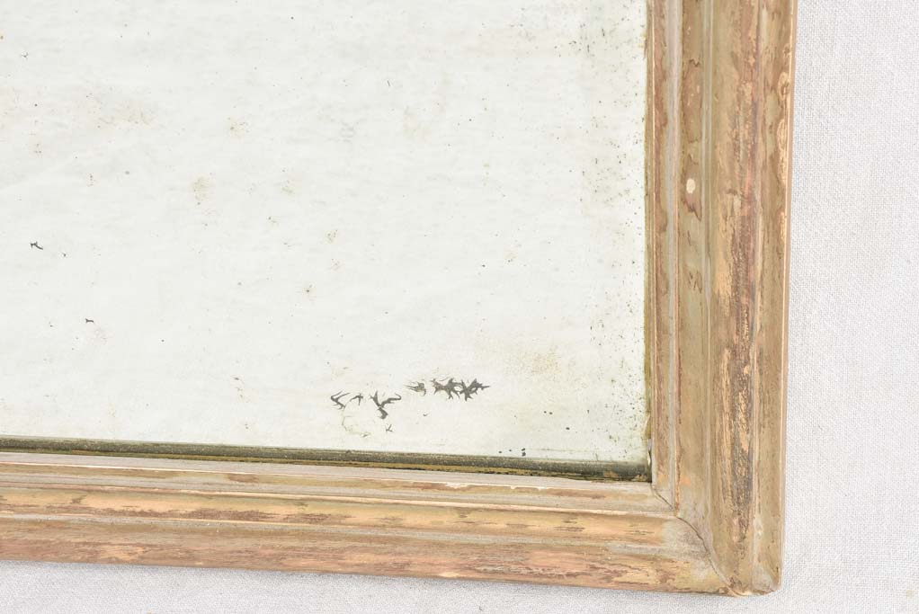 Rustic rectangular mirror - 19th century 63¾" x 36¼"