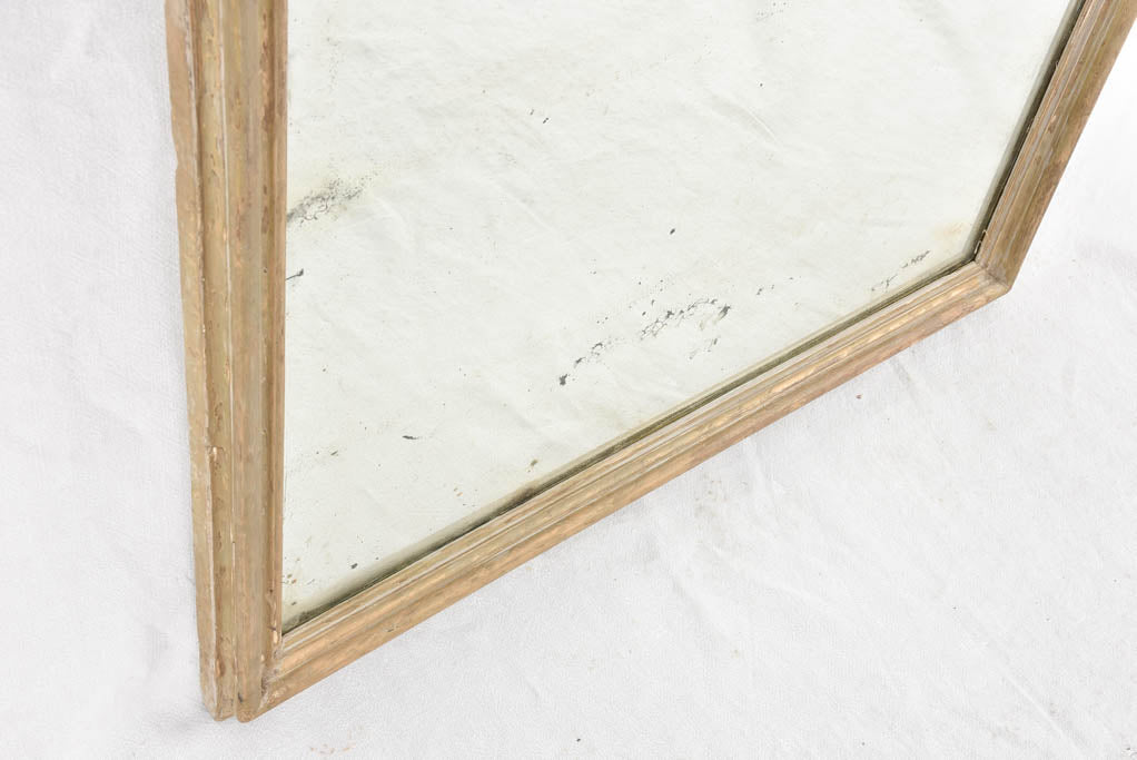 Rustic rectangular mirror - 19th century 63¾" x 36¼"