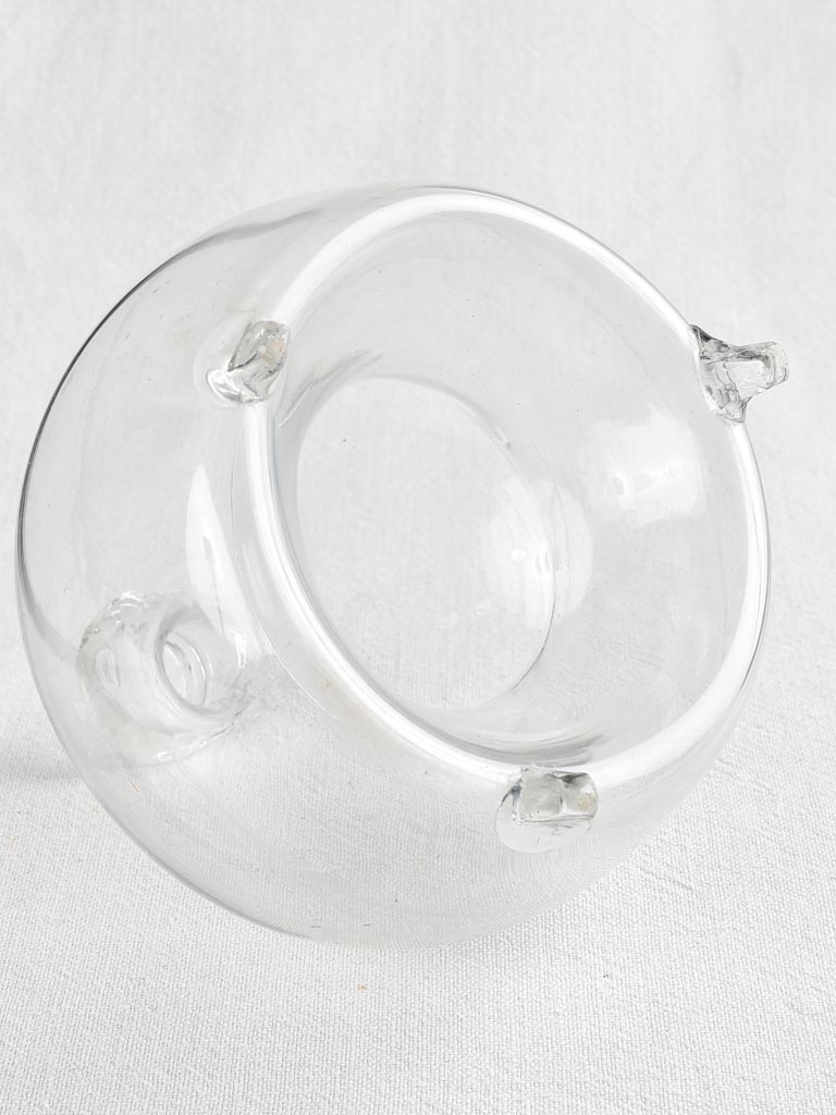 Pair of 19th-century blown glass fly and mosquito traps