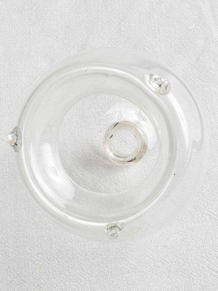 Pair of 19th-century blown glass fly and mosquito traps
