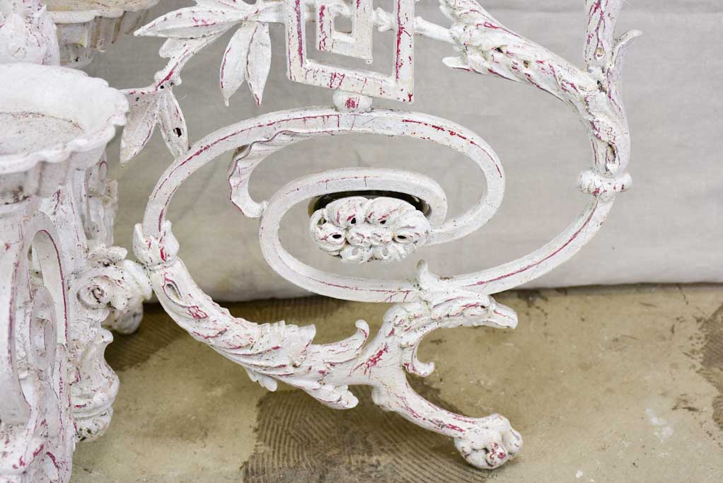 Napoleon III cast iron plant stand 43¾"