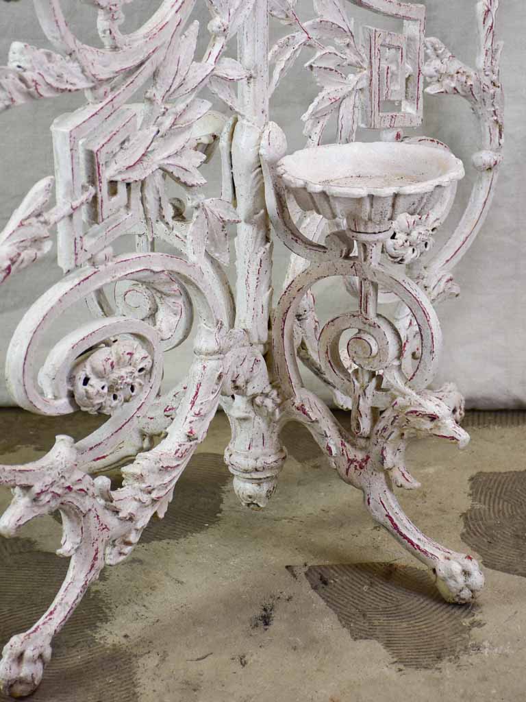 Napoleon III cast iron plant stand 43¾"