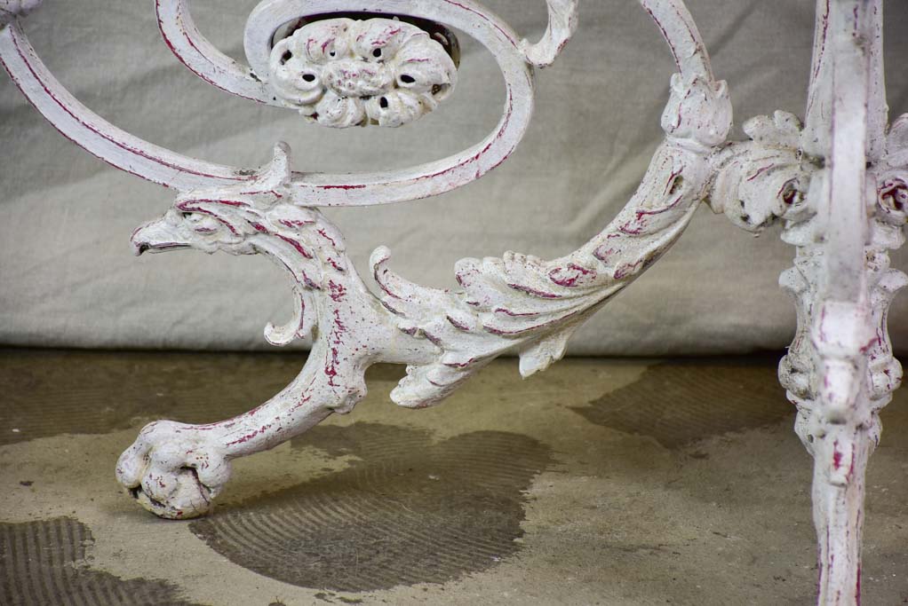 Napoleon III cast iron plant stand 43¾"