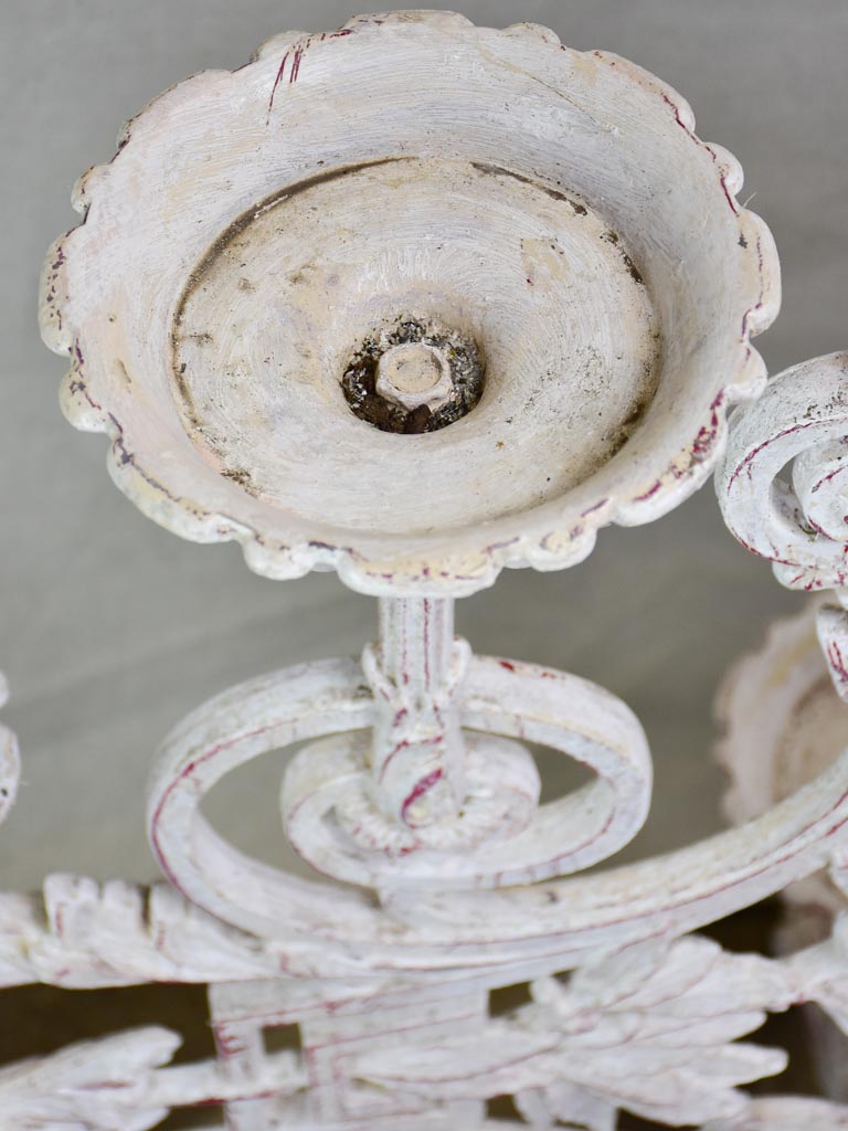 Napoleon III cast iron plant stand 43¾"