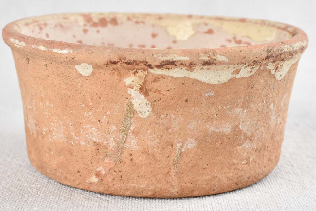Collection of 21 terracotta cheese strainers 'faisselles'