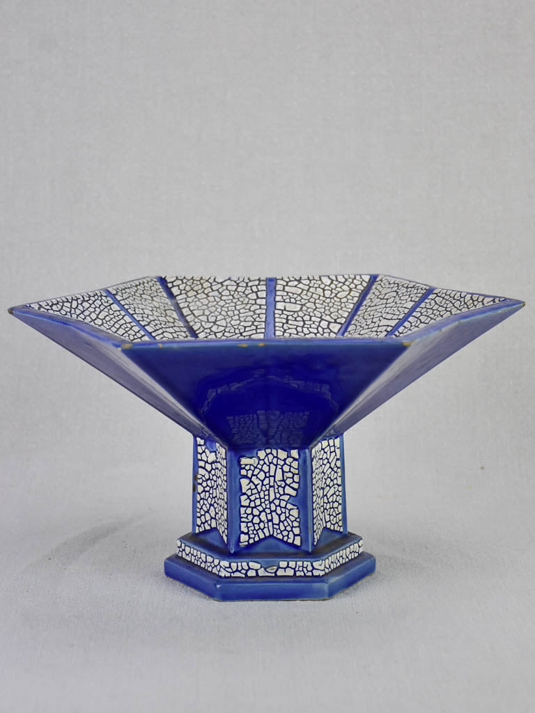Unique textured Art Deco bowl