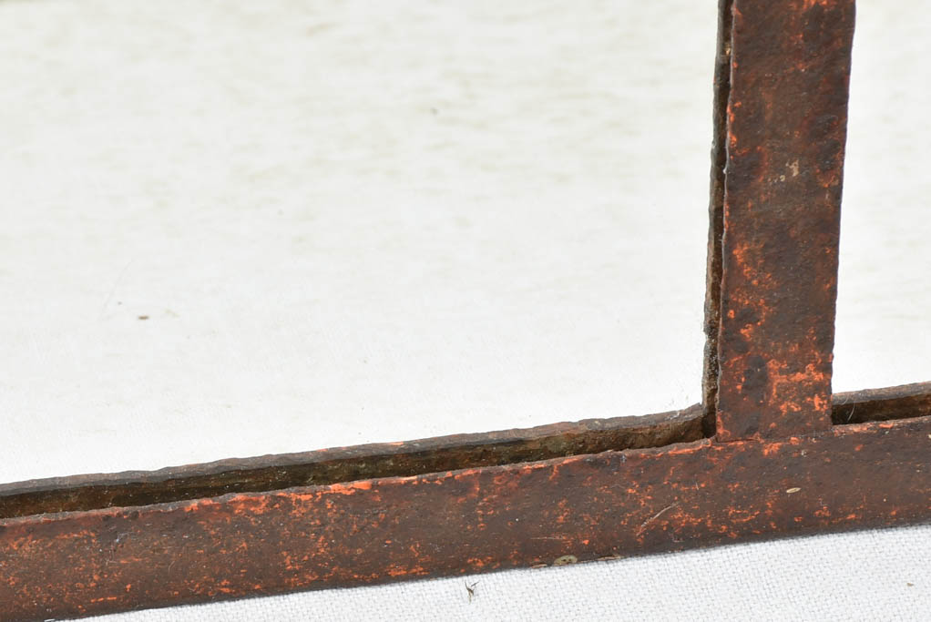 Indoor-Outdoor Varnished Iron Mirror