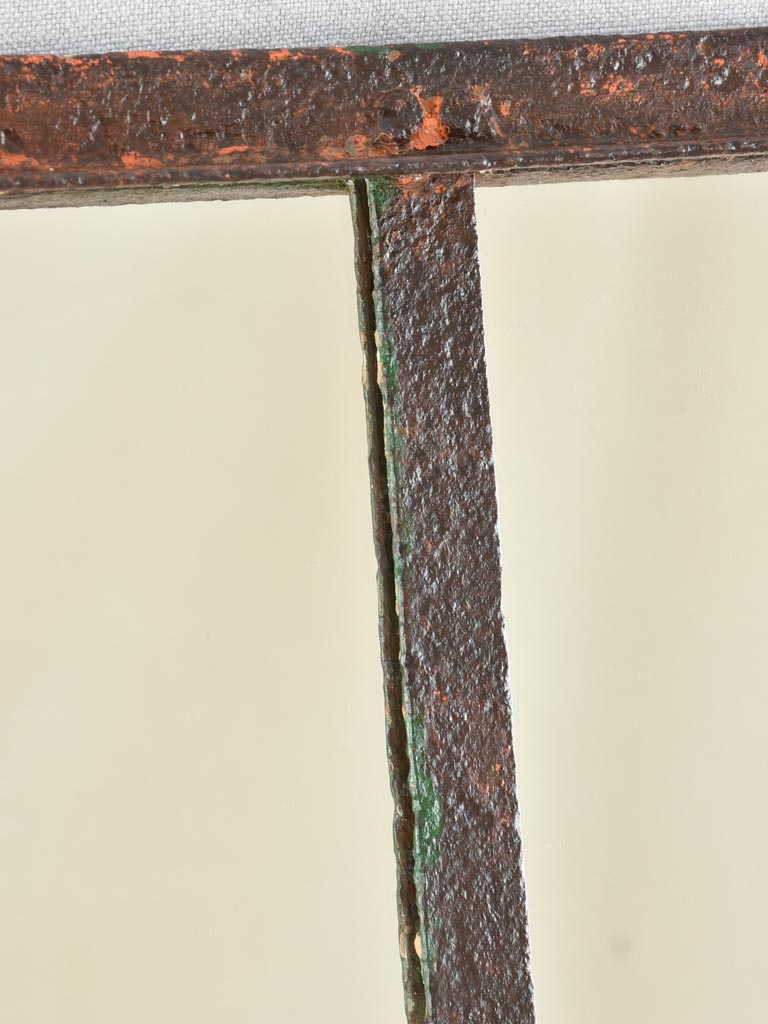 Rustic Mirror with Riveted Frame