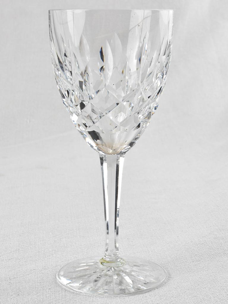 Antique Menton pattern wine glasses