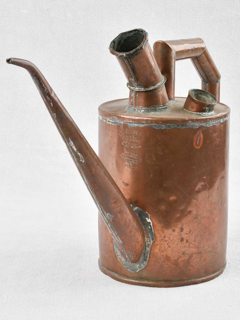 Small copper winemaker's watering can